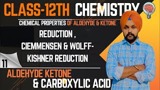 Clemmensen amp Wolff Reduction•Class12th Chemistry•AldehydeKetone amp Carboxylic Acid•Lex11th•BI [upl. by Noonan212]