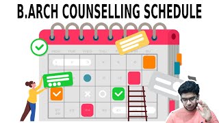 BArch counselling schedule details  Lingesh Ashwin  Architecture Tamil [upl. by Enylrac]