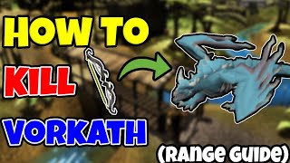 OSRS Killing Vorkath Boss Dragon Slayer 2  Range Guide [upl. by Cychosz]