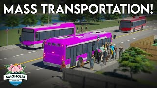 How Buses led to BIG CHANGES in a Small Town in Cities Skylines 2  MC 10 [upl. by Newman]