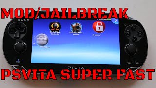 Mod JailBreak Your PSVita  2021 Super Quick and Easy [upl. by Ehrlich]