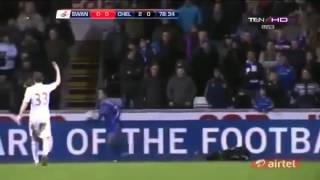 Hazard kicks ball boy Full video ALL ANGLES [upl. by Sharl]