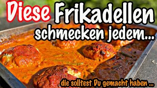 MEGA Frikadellen Rezept  Räuber Frikadellen herzhaft lecker  The BBQ BEAR [upl. by Lodi]