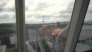 On Board Irish Ferries To Cork Ireland [upl. by Haikan]