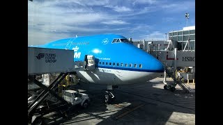 KLM 747400  Economy Class  LAXAMS  Full Flight Report [upl. by Eicats]