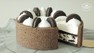 오레오 치즈케이크 만들기  Oreo Cheesecake Recipe  Cooking tree [upl. by Ondine]