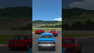 Nissan Skyline 2000 GT Sneaks Between Two Cars  Gran Turismo 7  Weekly Challenge  Autopolis [upl. by Neerac723]