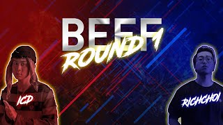 『2024 BEEF』 ICD VS RICHCHOI 「Lyrics」 ROUND 1 [upl. by Anyala]