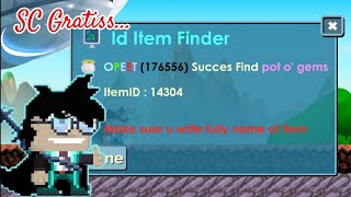 Growtopia CreativePS CPS  SC Gratis ID Finder cari tahu id block atau seed [upl. by Lehte]