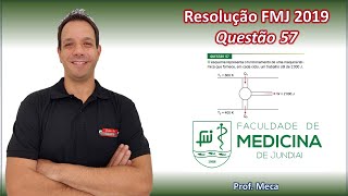 Resolução FMJ 2019  Questão 57  Prova FMJ 2019  Vestibular FMJ 2019 [upl. by Gayel]