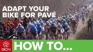 How To Adapt Your Bike For Pavé  Riding The Cobbles [upl. by Euh]