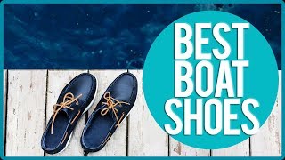 Best Boat Shoes  TOP 10 Mens Boat Shoes  Reviews  2019 [upl. by Haag]