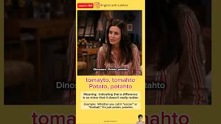 quotPotato potahto  tomayto tomahtoquot English Vocabulary shorts tomatotomato vocabulary [upl. by Irek859]