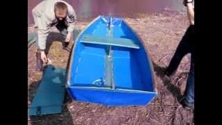 Разборная самодельная лодка Homemade folding boat [upl. by Melisandra]