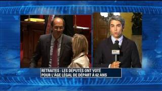 Les députés signent la fin de la retraite à 60 ans [upl. by Billye]