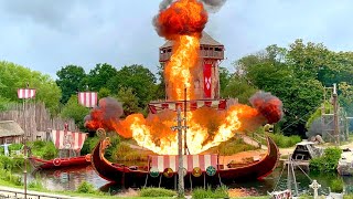 Les Vikings  le spectacle du Puy du Fou comme si vous y étiez  Le meilleur spectacle  4K [upl. by Wengert]