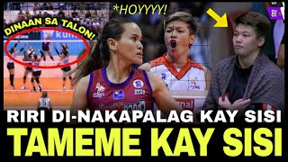 TAMEME kay Sisi Rondina SWAG ni Riri Meneses DINAKAPALAG sa TALON ni CHERRY BOMB  PVL 2023 [upl. by Dyan540]