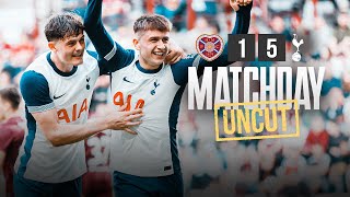 HEARTS 15 TOTTENHAM HOTSPUR  MATCHDAY UNCUT IN EDINBURGH [upl. by Wincer]