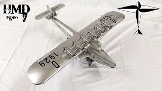 Dornier Do X Flying Boat D1929 Massive 172 Diecast Model by Schuco [upl. by Nilyram]