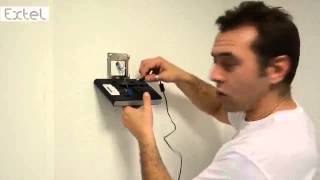 Installation Interphone vidéo EXTEL  LENA 113 [upl. by Dulcy]