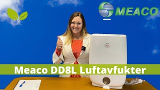 Meaco DD8L Standard og Junior Fantastisk avfukter Best i test [upl. by Neltiak423]