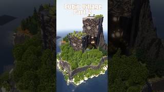 Cubic Village part2 shorts minecraft minecraftbuilds viralshorts minecraftshorts [upl. by Durst845]