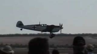 Me109 Buchon at Duxford September Show 2011 [upl. by Graves604]