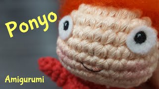 Amigurumi  PONYO crochet  needle felting [upl. by Naloj644]