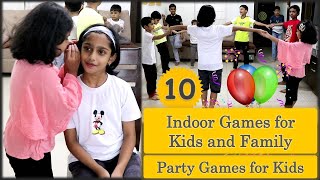 10 Indoor Games for Kids  Party Games for Kids  Games for kids group  Picnic Games  Team Games [upl. by Adlemy208]