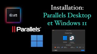 Installation  Parallels Desktop et Windows 11 [upl. by Xuagram803]