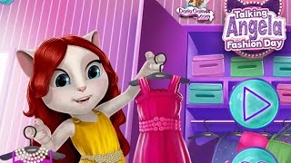 My Talking Angela Game  Talking Angela Game Fashion Day  Talking Angela Games for girls [upl. by Ettenyl]