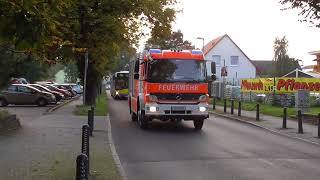 LHF 208 Berliner Feuerwehr WartenbergMalchow [upl. by Karlis]