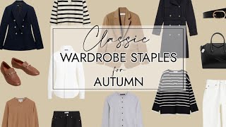 Autumn Capsule Wardrobe 10 Pieces for the Perfect Capsule [upl. by Nali]