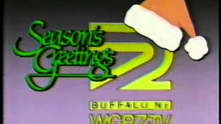 WGRZ Seasons Greetings 1986 [upl. by Araz]