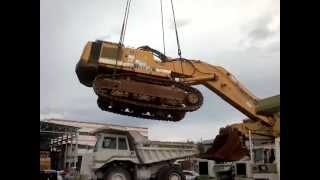 Liebherr LTM 1400 Avi cranes кран 400 тонн [upl. by Namra]