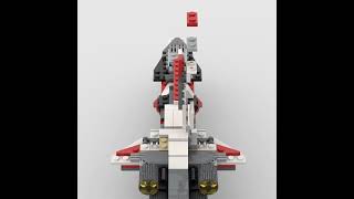 LEGO Star Wars Venator Star Destroyer Midi Scale  Alternate Build of 75388 Jedi Bobs Starfighter [upl. by Evelc]