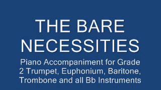 Bare Necessities for Bb Trumpet Baritone Euphonium and Trombone [upl. by Ambler]