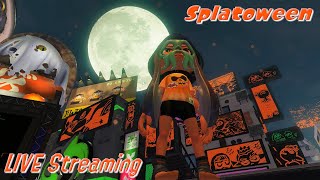 LIVE STREAM  Splatoween Splatfest 🥷Team Ninja amp Salmon Run with Spiff [upl. by Yvan]