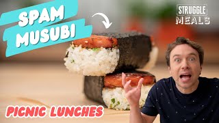 Spam Musubi simple recipe  For your OntheGo adventure [upl. by Lexis]