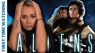 Aliens 1986  First Time Watching  REACTION  LiteWeight Reacting [upl. by Owena]