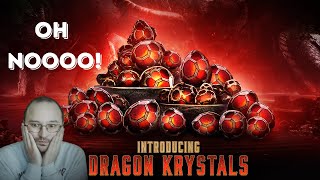 I made BIG MISTAKE I WASTED my dragon krystals  MK Mobile [upl. by Ahsinahs]