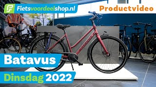 Batavus Dinsdag 2022  Fietsvoordeelshopnl Productvideo [upl. by Sik]