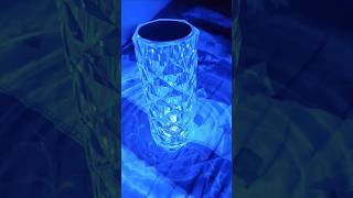 Crystal Lights Touching Control Crystal Lamp wit RGB Color Romantic [upl. by Macey]