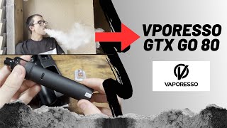 UMBOXING ET TEST DE LA GTX GO 80 DE CHEZ VAPORESSO [upl. by Garlanda]