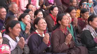 ༧གོང་ས་༧སྐྱབས་མགོན་ཆེན་པོ་མཆོག་གིས་བྲག་ཐོག་དགོན་གྱི་འདུ་ཁང་གསར་པ་དབུ་འབྱེད་མཛད་པ་དང་བཀའ་སློབ་སྩལ་བ། [upl. by Werdnael]