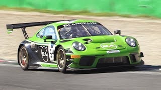 Porsche 9912 GT3 R 2019 Flat6 Sound at Monza Circuit [upl. by Amador]