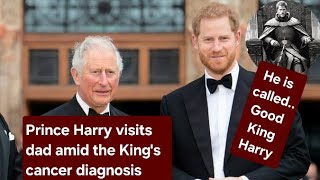 PrinceHarry visit dad He is a good son [upl. by Swift]