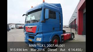 MAN TGX L 200746001 [upl. by Dirgni]