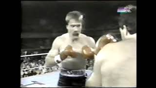 Pierre Coetzer vs Bobby Hitz Full Fight Knockout amp Highlights KO1 pre Bowe Bruno Foreman1989 [upl. by Septima790]