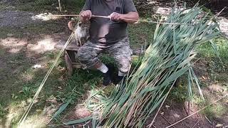 Phragmites Batter video quality archery bushcraft [upl. by Mulligan]